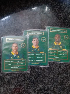 My players rugby cards