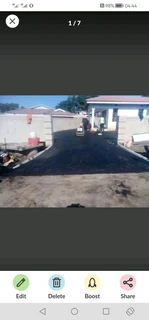 TARRING and Paving driveways