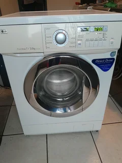 7/3.5kgs White Lg Direct Drive Front Loader Washer And Dryer Combo Machine