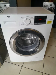 7kgs White Aeg Front Loader Washing Machine