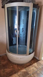 Mobile shower, loose standing