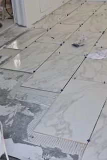 Tiles installation