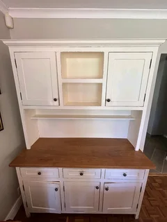 Shaker styled wood cabinet