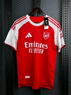 RED and white arsenal jersey
