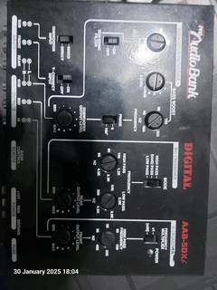 Audio bank digital crossover