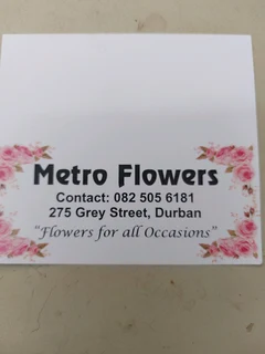 Metro flowers Durban CBD