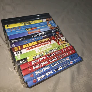 Cartoon and Movie DVDs