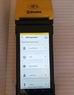 Ikhokha speed point machine