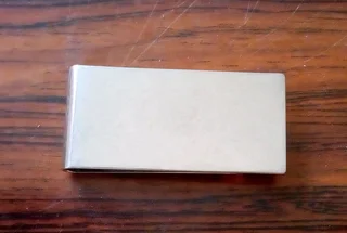 STAINLESS STEEL MULBERRY MONEY CLIP FOR SALE