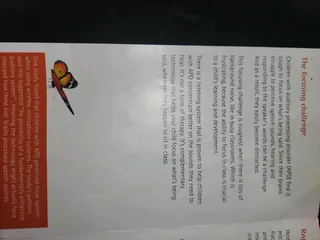 Auditory Processing Disorder FM device &amp; Microphone Receiver