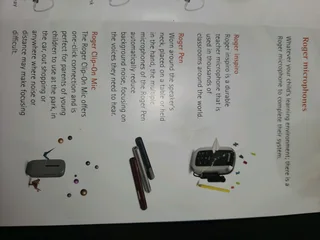 Auditory Processing Disorder FM device &amp; Microphone Receiver