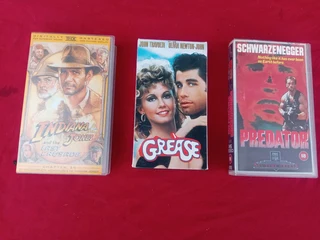 3 X Original Video Cassettes
