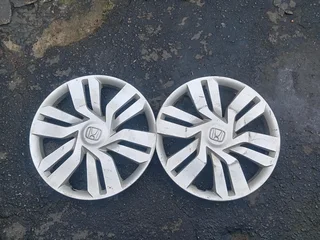 2 X Honda 15 " Wheel Caps