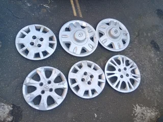 20 ASSORTED WHEEL CAPS