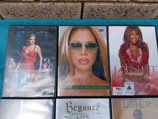 9 MUSIC DVDS FOR R450