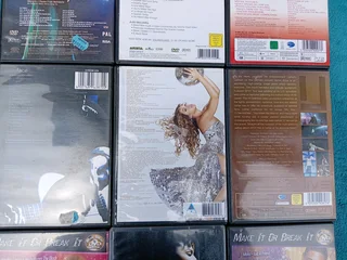 9 MUSIC DVDS FOR R450