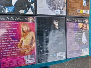 9 MUSIC DVDS FOR R450