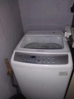 White washing machine