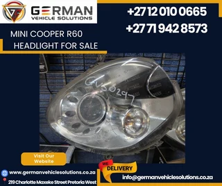 Mini Cooper R60 headlights available in stock