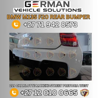 BMW m135i f20 rear bumper for sale – genuine used part Pretoria west