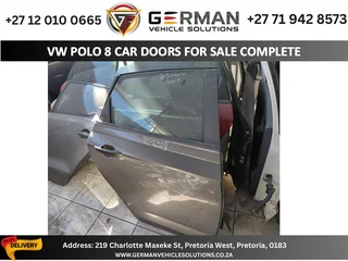 vw polo 8 complete car doors for sale used