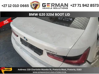 BMW g20 320d boot lid second-hand replacement