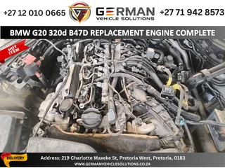 BMW g20 320d b47d complete engine for replacement