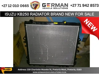 Isuzu kb250 radiator brand new aftermarket direct replacement