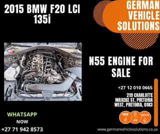 BMW f20 lci 135i n55 complete engine for sale – second-hand performance motor