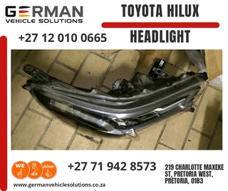 Toyota Hilux Ledged 50 full led right headlight used oem original part