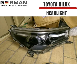 Toyota Hilux Ledged 50 full led right headlight used oem original part