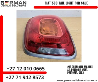 Fiat 500 used tail light available – original unit