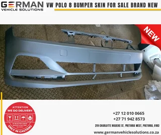 VW Polo 8 bumper skin for sale brand new – no damage