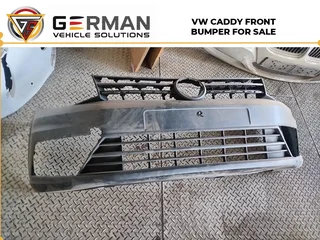 vw caddy second-hand front bumper available – minor scratches only