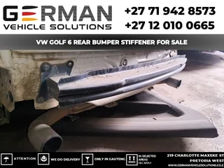 Volkswagen Golf 6 rear bumper stiffener for sale