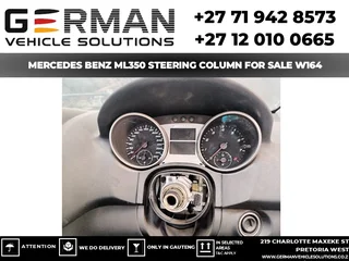 Mercedes Benz ml350 steering column – second-hand oem part for w164 models