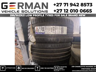 Experience 255/30 R21 low profile performance tyres for sale