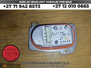 Audi a3 headlight module oem used part in excellent condition