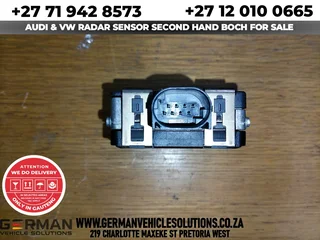 Audi &amp; VW radar sensor second hand Bosch for sale