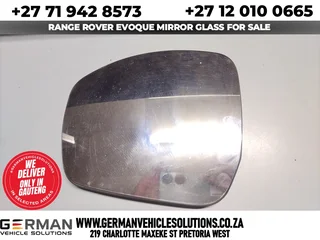 Range Rover Evoque mirror glass for sale