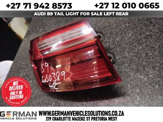 Audi b9 tail light for sale left rear