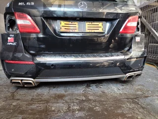 Mercedes-Benz ML63 AMG Rear Bumper – Black (Used) for sale