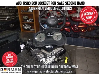 Audi RSQ3 ecu lockset kit - used computer box & key for sale