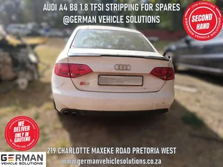 Audi a4 b8 1.8 tfsi used spares and parts available