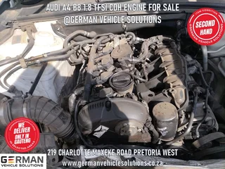 Audi a4 b8 1.8 cdh engine for sale - used replacement