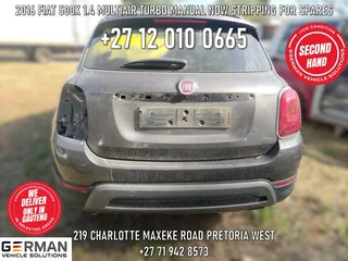 2016 fiat 500x 1.4 manual stripping for spares used parts for sale