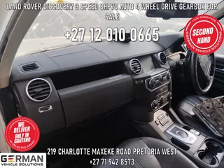 Land Rover Discovery 8 speed 8hp70 auto 4-wheel drive gearbox for sale.