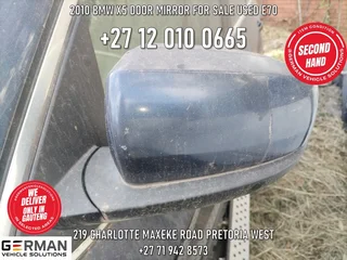 2010 BMW x5 door mirror for sale used e70