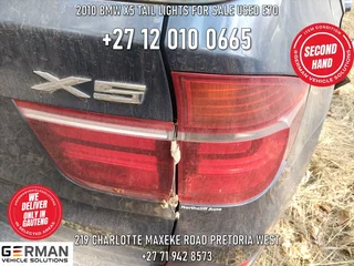 2010 BMW x5 tail lights for sale used e70