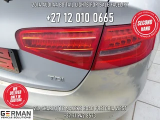 2014 Audi a4 b8 tail lights for sale facelift